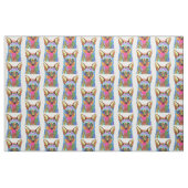 水カラフル色コート生地 ファブリック (ファットクウォーター)