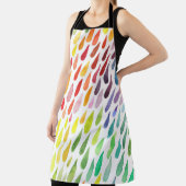 水カラフル色スプラッシュセット エプロン (インサイチュ)