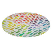 水カラフル色スプラッシュセット カッティングボード (角)