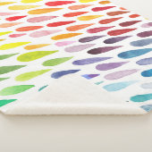 水カラフル色スプラッシュセット シェルパブランケット (3/4)