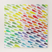 水カラフル色スプラッシュセット ジグソーパズル (横)