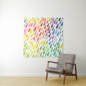 水カラフル色スプラッシュセット タペストリー (インサイチュ)