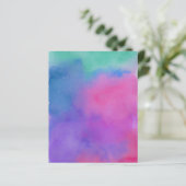 水カラフル色パターン工芸スクラップブック紙 (スタンド正面)