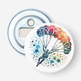 水カラフル色パラシュート 栓抜き