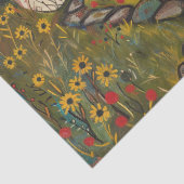 水カラフル色フォークアートライトハウス 薄葉紙 (詳細)