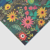 水カラフル色フォークアートライトハウス 薄葉紙 (詳細)