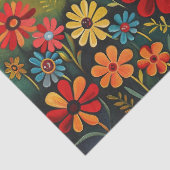 水カラフル色フォークアートライトハウス 薄葉紙 (詳細)