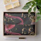 水カラフル色フラミンゴシリーズデザイン18 薄葉紙 (ギフト)