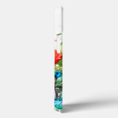 水カラフル色フラワーイラストレーション Case-Mate iPhoneケース (裏面 / 右)