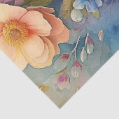 水カラフル色フローラ分離 薄葉紙 (詳細)