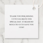 水カラフル色ラスベガスシ結婚ャン フェイバータグ (裏面)