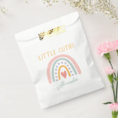 水カラフル色レインボー図解ベビーショー フェイバーバッグ (封をした状態)