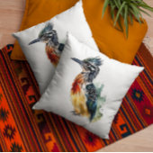 水カラフル色ロードランナー クッション