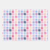 水カラフル色包装紙 ラッピングペーパーシート (正面2)