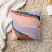 水カラフル色抽象芸術絵画オリジナルアート クッション (ブランケット)