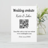 水カラフル色抽象芸術追加ネーム文字 招待状 (スタンド正面)