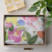 水カラフル色春開花フローラ 薄葉紙 (ギフト)