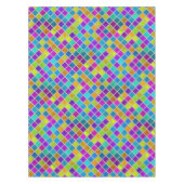 水カラフル色正方形テーブルクロス テーブルクロス (正面)