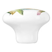 水カラフル色熱帯魚ビーチ セラミックノブ (側面)