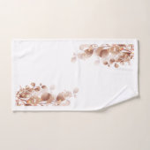 水カラフル色素朴秋ユ葉ーカリ バスタオルセット (ハンドタオル)