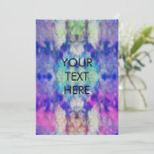 水カラフル色絞り染めすべての行事 シーズンカード (スタンド正面)