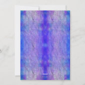 水カラフル色絞り染めすべての行事 シーズンカード (裏面)