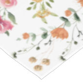 水カラフル色野花フローラ園 テーブルクロス (アングル)