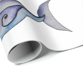 水カラフル色魚 ラッピングペーパー (ロールコーナー)