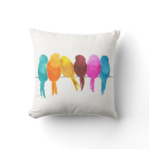 水カラフル色鳥