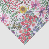 水カラフル鮮やか色フローラ植物学チス 薄葉紙 (詳細)