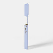 水カラマゴパイズガーデンバード自然アート iPhoneケース (右側面)