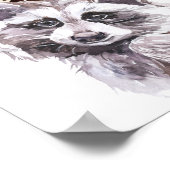 水カララクーンフォレスト子供部屋チャイルドウッドランド ポスター (角)