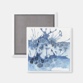 水カラーのスプラッシュマグネット マグネット (正面/裏面)