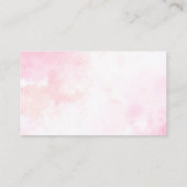 水カラーエレガントリトル女性のカーボーイロデオカントリーb エンクロージャーカード (裏面)