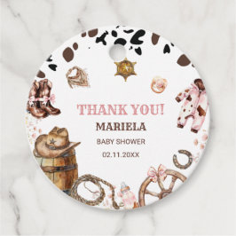 水カラーエレガントリトル女性のカーボーイロデオカントリーb フェイバータグ