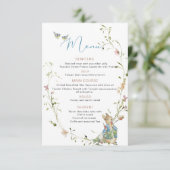 水カラーエレガントワイルドフラワーピーターベビーsh エンクロージャーカード (スタンド正面)