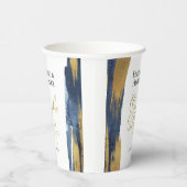 水カラーカップルシャワー紙カップ |抽象芸術 紙コップ (右)