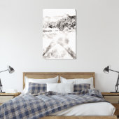 水カラーカヤックキャンバスプリント キャンバスプリント (インサイチュ (寝室))