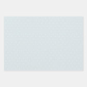 水カラーキルトホットエアバルーン赤ちゃんシャワー ラッピングペーパーシート (正面3)