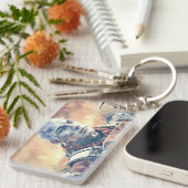 水カラーキーチェーンの司令官 キーホルダー (正面右)