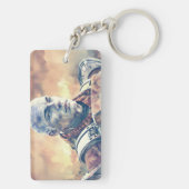 水カラーキーチェーンの司令官 キーホルダー (裏面)