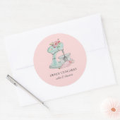 水カラーケーキミキサー&配管バッグベーカリー ラウンドシール (封筒)