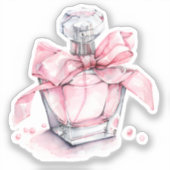 水カラーコケット要素 シール (正面)