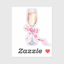 水カラーコケット要素 シール