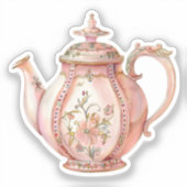 水カラーコケット要素 シール (正面)