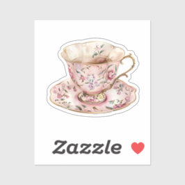 水カラーコケット要素 シール