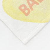 水カラーコンボハートーツビーBAEフリースミディアムブランケット フリースブランケット (角)