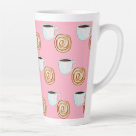 水カラーシナモンバンパストリーコーヒー カフェラテマグ