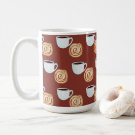 水カラーシナモンバンパストリーコーヒー コーヒーマグカップ