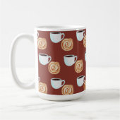 水カラーシナモンバンパストリーコーヒー コーヒーマグカップ (左)